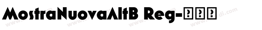 MostraNuovaAltB Reg字体转换